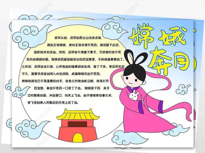 中国古代神话故事读书小报/